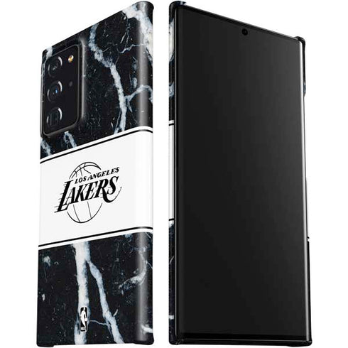 NBA Los Angeles Lakers Marble Galaxy Note20 Ultra 5G Lite Case