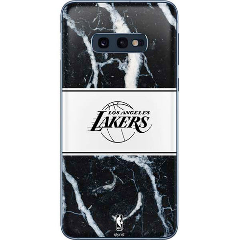 NBA Los Angeles Lakers Marble Galaxy S10e Skin