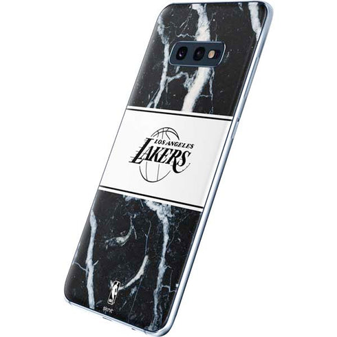 NBA Los Angeles Lakers Marble Galaxy S10e Skin