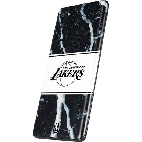 NBA Los Angeles Lakers Marble Galaxy S20 Fan Edition Skin