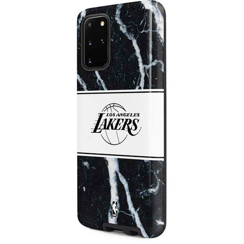 NBA Los Angeles Lakers Marble Galaxy S20 Plus Pro Case