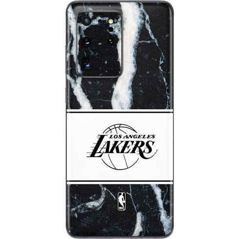 NBA Los Angeles Lakers Marble Galaxy S20 Ultra 5G Skin