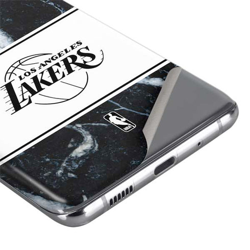 NBA Los Angeles Lakers Marble Galaxy S20 Ultra 5G Skin