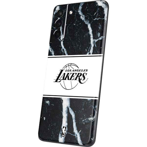 NBA Los Angeles Lakers Marble Galaxy S21 5G Skin