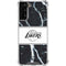 NBA Los Angeles Lakers Marble Galaxy S21 FE Clear Case