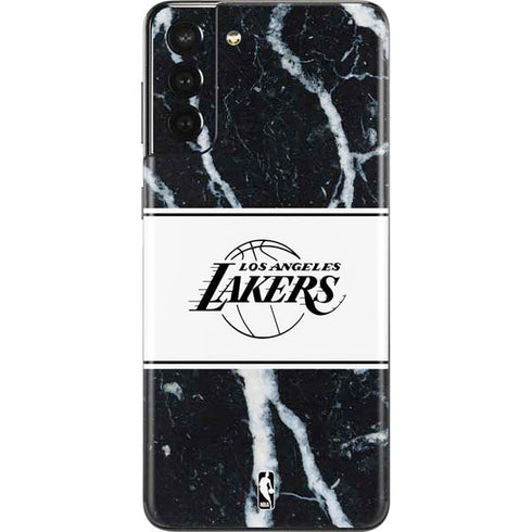 NBA Los Angeles Lakers Marble Galaxy S21 Plus 5G Skin