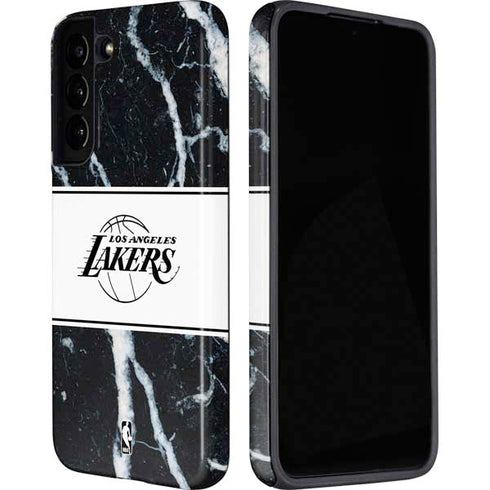 NBA Los Angeles Lakers Marble Galaxy S22 Plus Pro Case