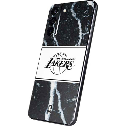 NBA Los Angeles Lakers Marble Galaxy S22 Plus Skin