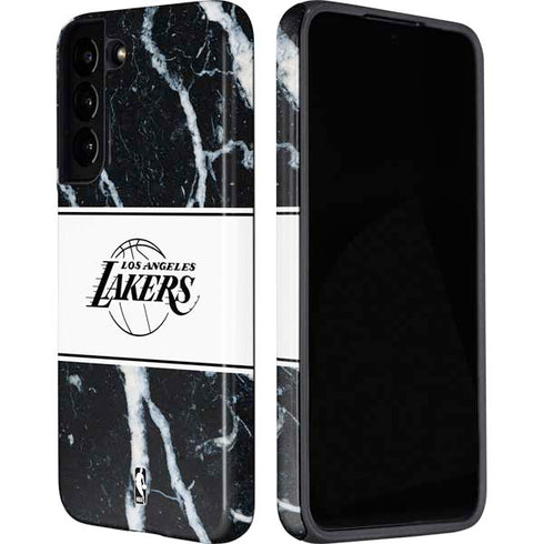 NBA Los Angeles Lakers Marble Galaxy S22 Pro Case