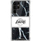 NBA Los Angeles Lakers Marble Galaxy S22 Ultra Clear Case