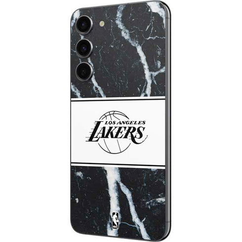 NBA Los Angeles Lakers Marble Galaxy S23 Plus Skin