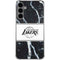 NBA Los Angeles Lakers Marble Galaxy S24 Plus Clear Case