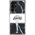 NBA Los Angeles Lakers Marble Galaxy S24 Ultra Clear Case