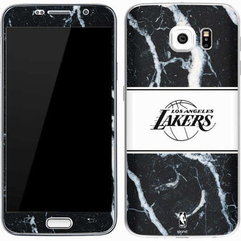 NBA Los Angeles Lakers Marble Galaxy S7 Skin