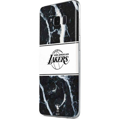NBA Los Angeles Lakers Marble Galaxy S8 Plus Skin