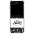 NBA Los Angeles Lakers Marble Galaxy Z Flip5 5G Clear Case