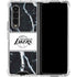 NBA Los Angeles Lakers Marble Galaxy Z Fold4 5G Clear Case