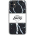 NBA Los Angeles Lakers Marble iPhone 11 Clear Case