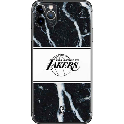 NBA Los Angeles Lakers Marble iPhone 11 Pro Max Skin