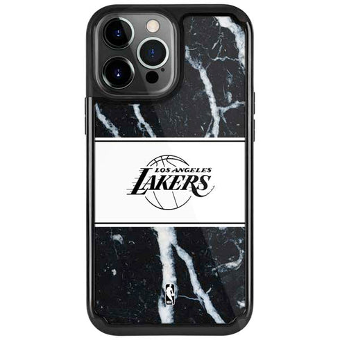 NBA Los Angeles Lakers Marble iPhone 13 Pro Cargo Case