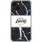 NBA Los Angeles Lakers Marble iPhone 15 Plus Clear Case