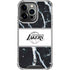 NBA Los Angeles Lakers Marble iPhone 14 Pro Clear Case
