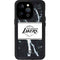 NBA Los Angeles Lakers Marble iPhone 14 Pro Waterproof Case