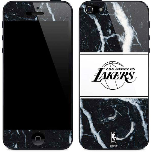 NBA Los Angeles Lakers Marble iPhone 5/5s/5SE Skin