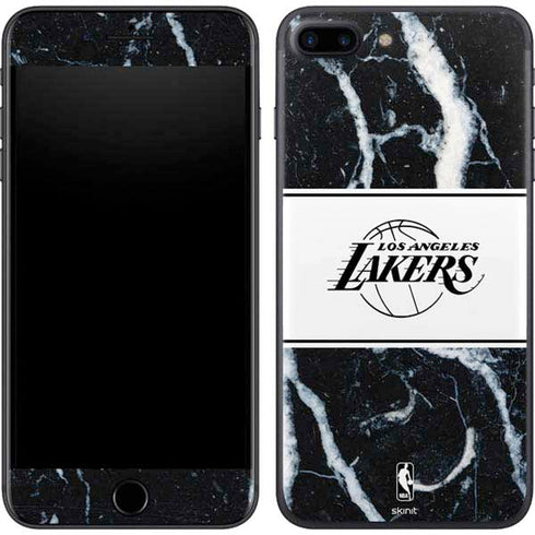 NBA Los Angeles Lakers Marble iPhone 7 Plus Skin