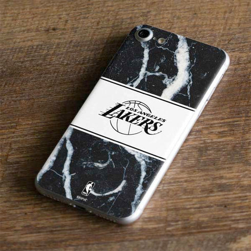 NBA Los Angeles Lakers Marble iPhone 7 Skin