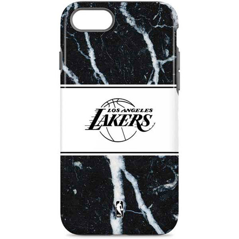 NBA Los Angeles Lakers Marble iPhone 8 Pro Case