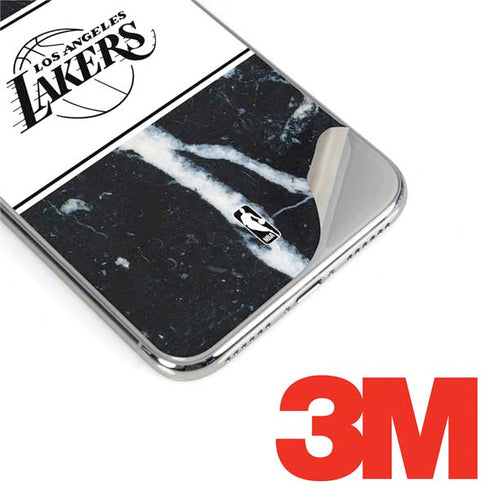 NBA Los Angeles Lakers Marble iPhone XS Max Skin