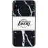 NBA Los Angeles Lakers Marble iPhone XS Skin