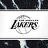 NBA Los Angeles Lakers Marble iPhone XS Skin