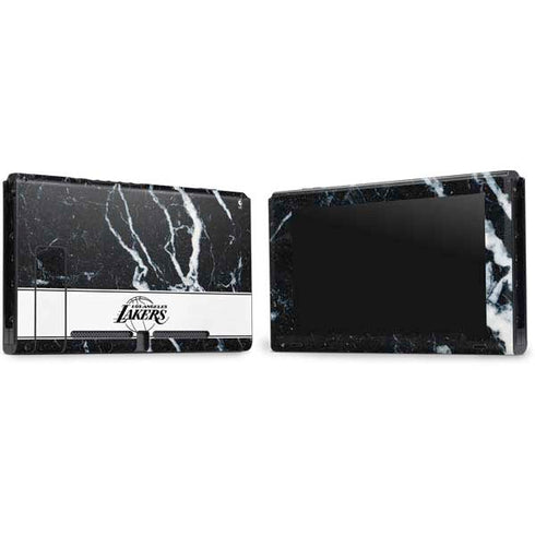 NBA Los Angeles Lakers Marble Nintendo Switch Bundle Skin