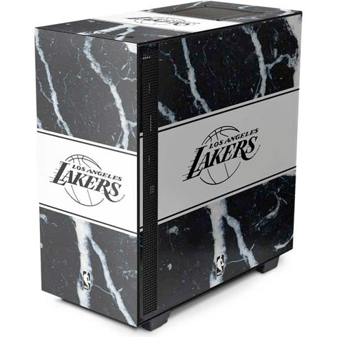 NBA Los Angeles Lakers Marble NZXT H510 Compact ATX Mid-Tower Case Skin