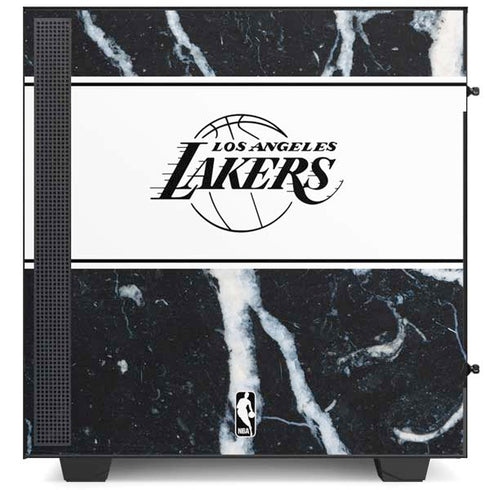 NBA Los Angeles Lakers Marble NZXT H510 Compact ATX Mid-Tower Case Skin