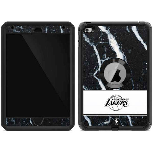 NBA Los Angeles Lakers Marble Otterbox Defender iPad Skin