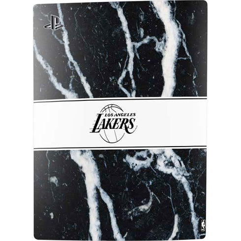 NBA Los Angeles Lakers Marble PS5 Bundle Skin