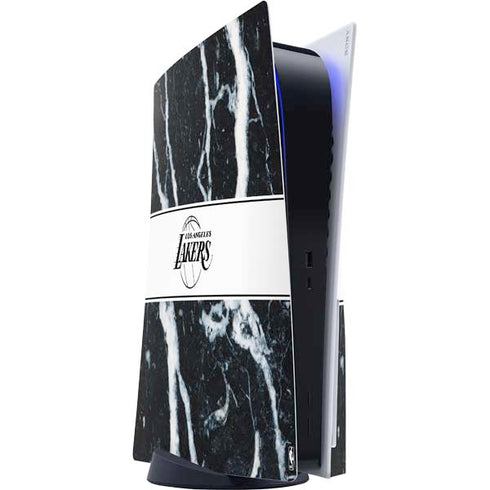 NBA Los Angeles Lakers Marble PS5 Console Skin