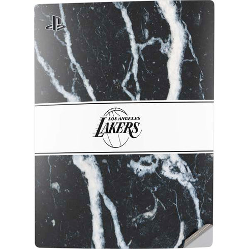 NBA Los Angeles Lakers Marble PS5 Digital Edition Console Skin