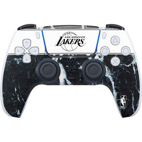 NBA Los Angeles Lakers Marble PS5 Controller Skin