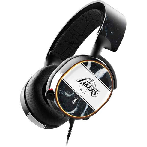 NBA Los Angeles Lakers Marble SteelSeries Arctis 5 Skin
