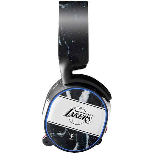 NBA Los Angeles Lakers Marble SteelSeries Arctis 5 Skin