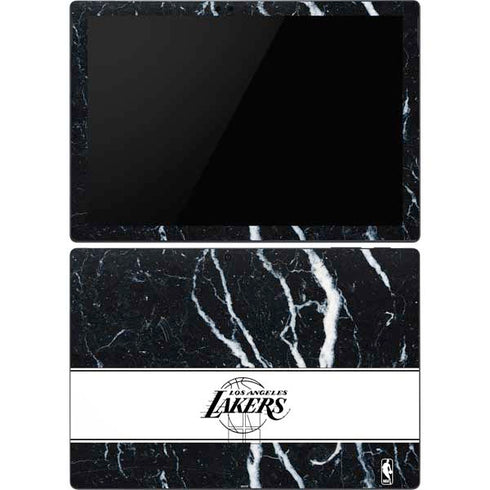 NBA Los Angeles Lakers Marble Surface Pro 6 Skin