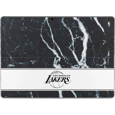 NBA Los Angeles Lakers Marble Surface Pro 9 Skin