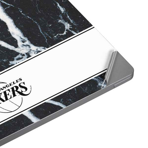 NBA Los Angeles Lakers Marble Universal Laptop 13in (10.6 x 7.6in) Skin