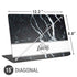 NBA Los Angeles Lakers Marble Universal Laptop 15in (12.2 x 8.8in) Skin
