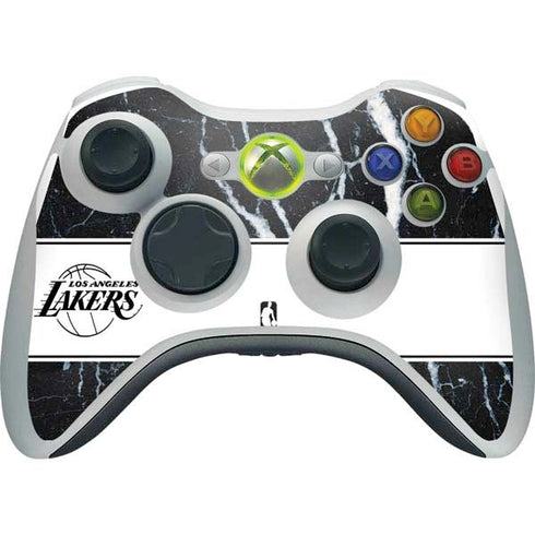 NBA Los Angeles Lakers Marble Xbox 360 Wireless Controller Skin