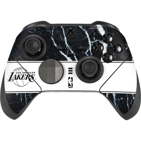 NBA Los Angeles Lakers Marble Xbox Elite Wireless Controller Series 2 Skin